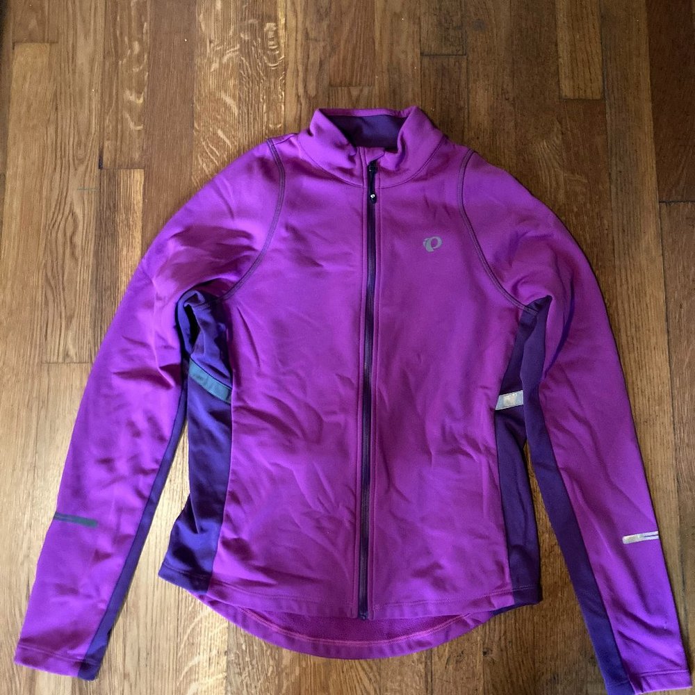 Pearl Izumi Thermal Cycling Jersey / Jacket - Women's medium, purple/berry